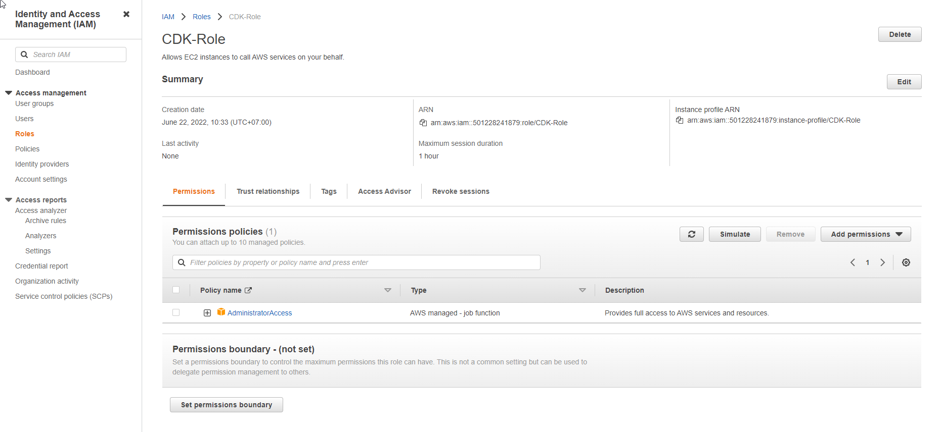 Amazon CDk